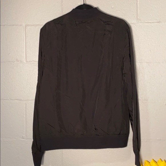 Helix Black Bomber Jacket with Pockets Size Medium - Picture 7 of 9